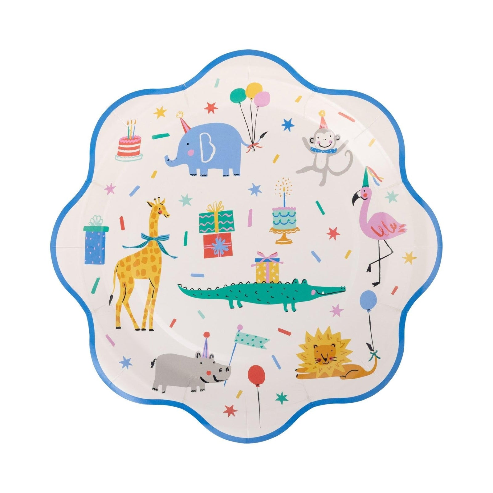 Party Animal Birthday Plates 8ct - Stesha Party