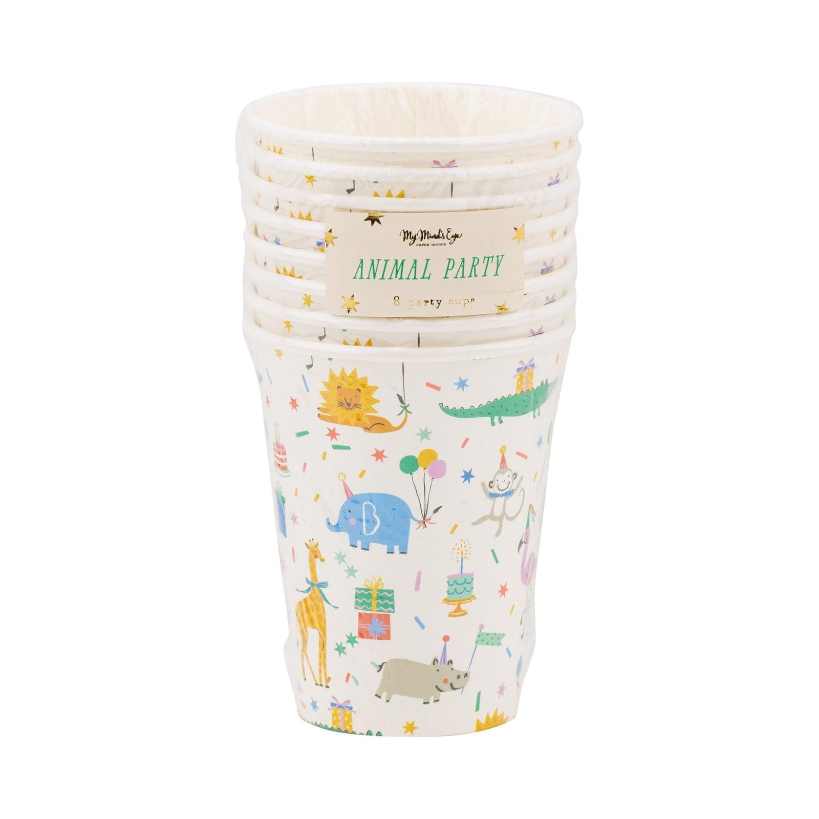 Party Animal Cups 8ct - Stesha Party
