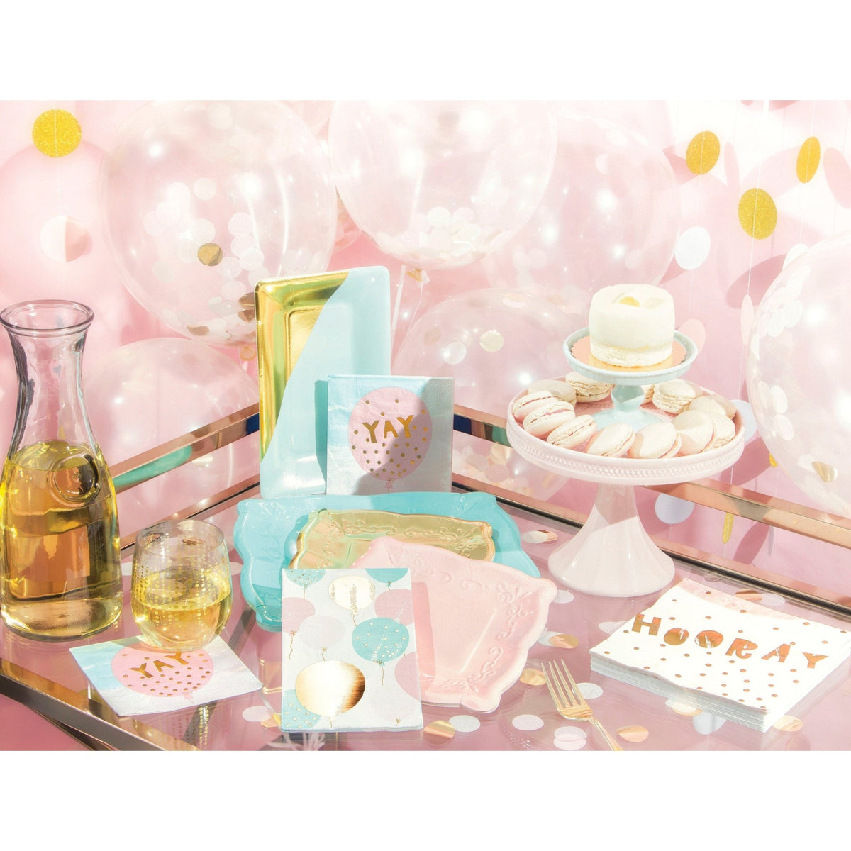 Pastel Balloon Napkins 16t - Stesha Party