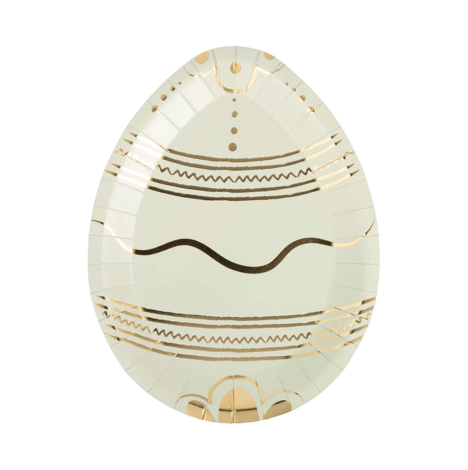 Pastel Easter Egg Plates 9ct - Stesha Party