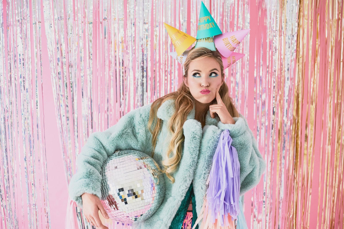 Pastel & Gold Party Hats - Stesha Party