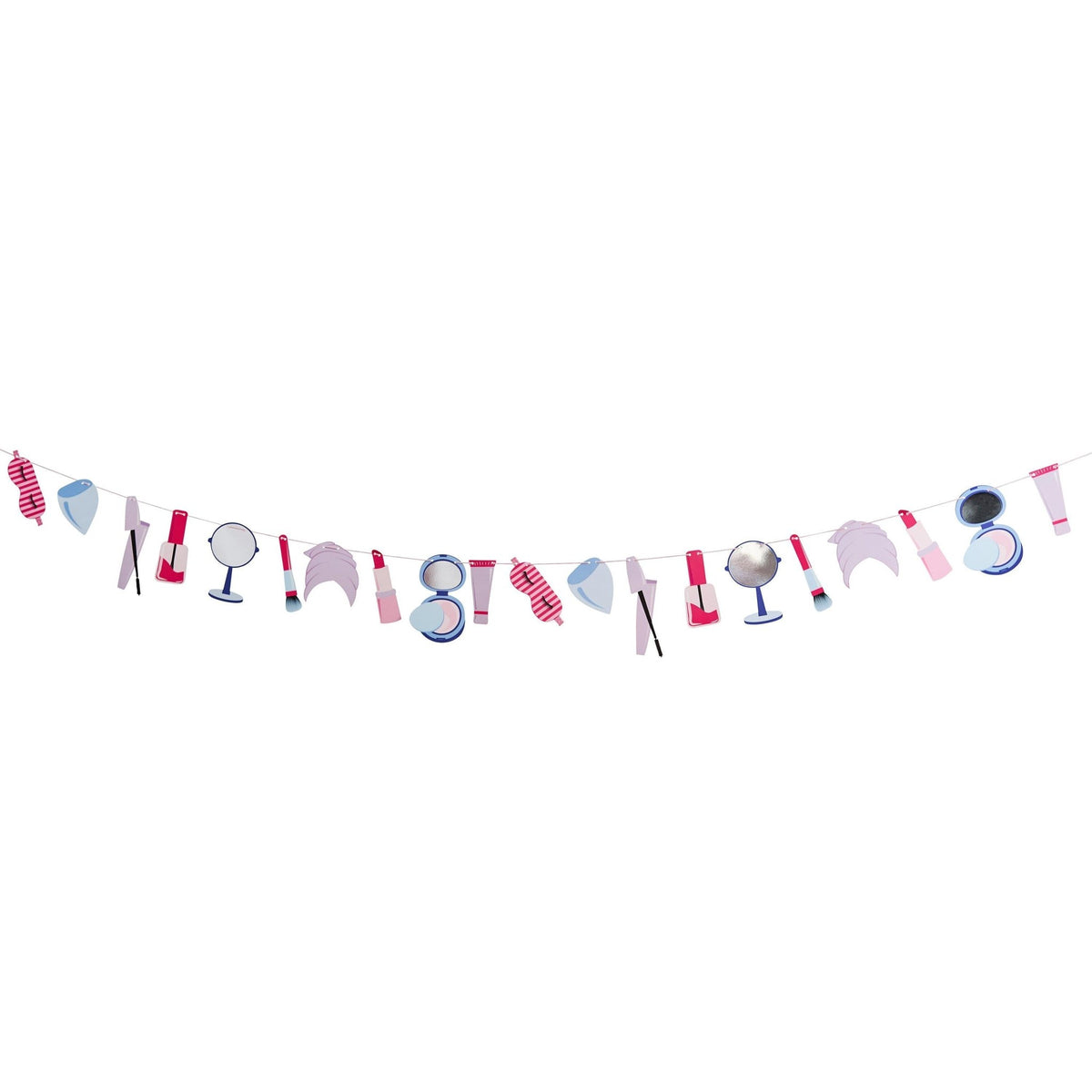 Pastel Pamper Party Spa Theme Banner - Stesha Party