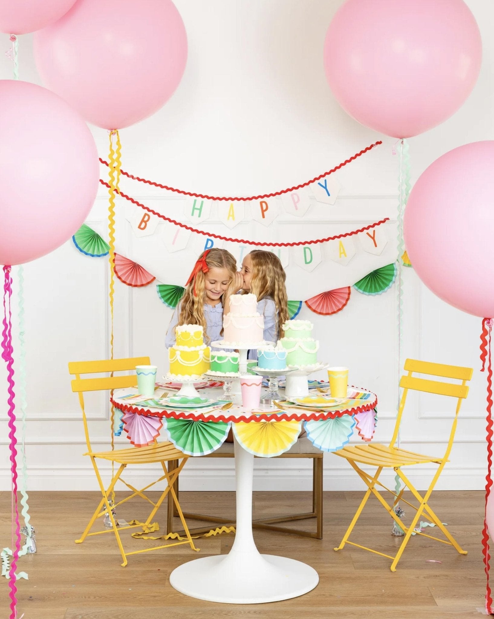 Pastel Paper Bunting Banner - Stesha Party