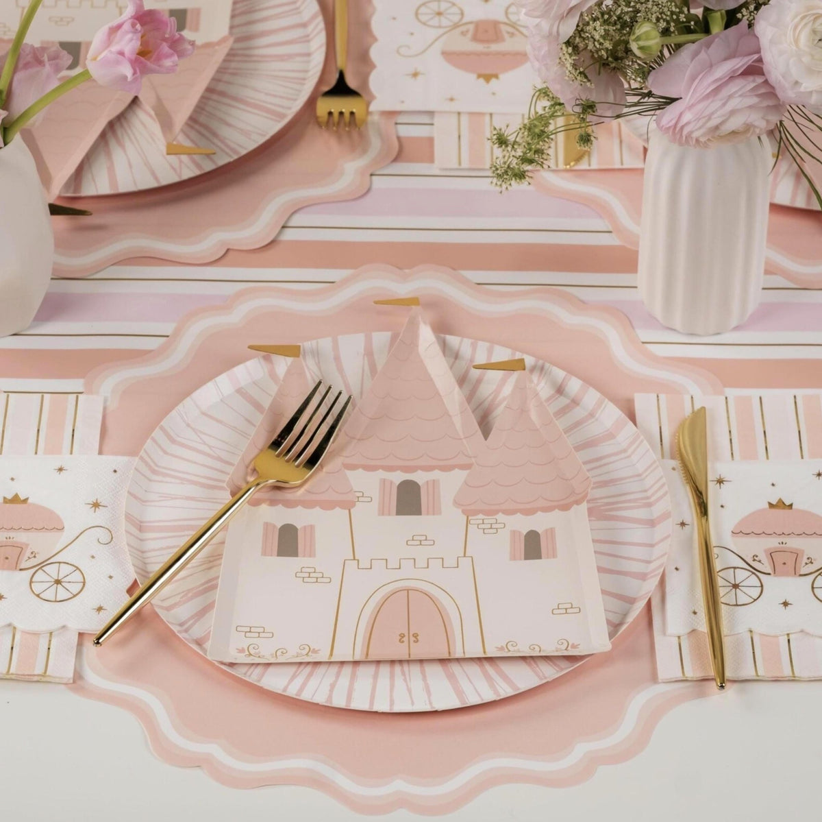 Pastel Party Dinner Plates - Stesha Party