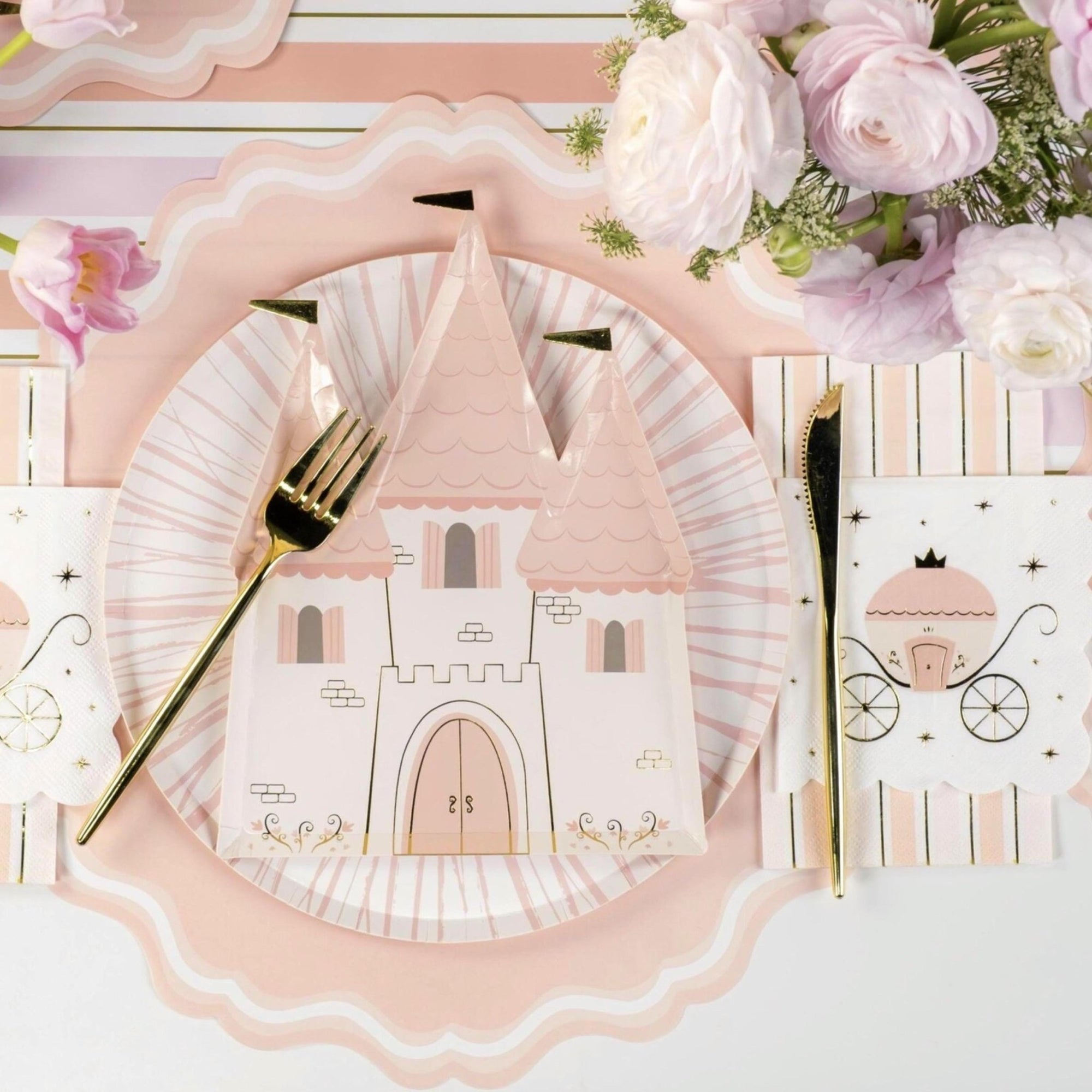 Pastel Party Dinner Plates - Stesha Party