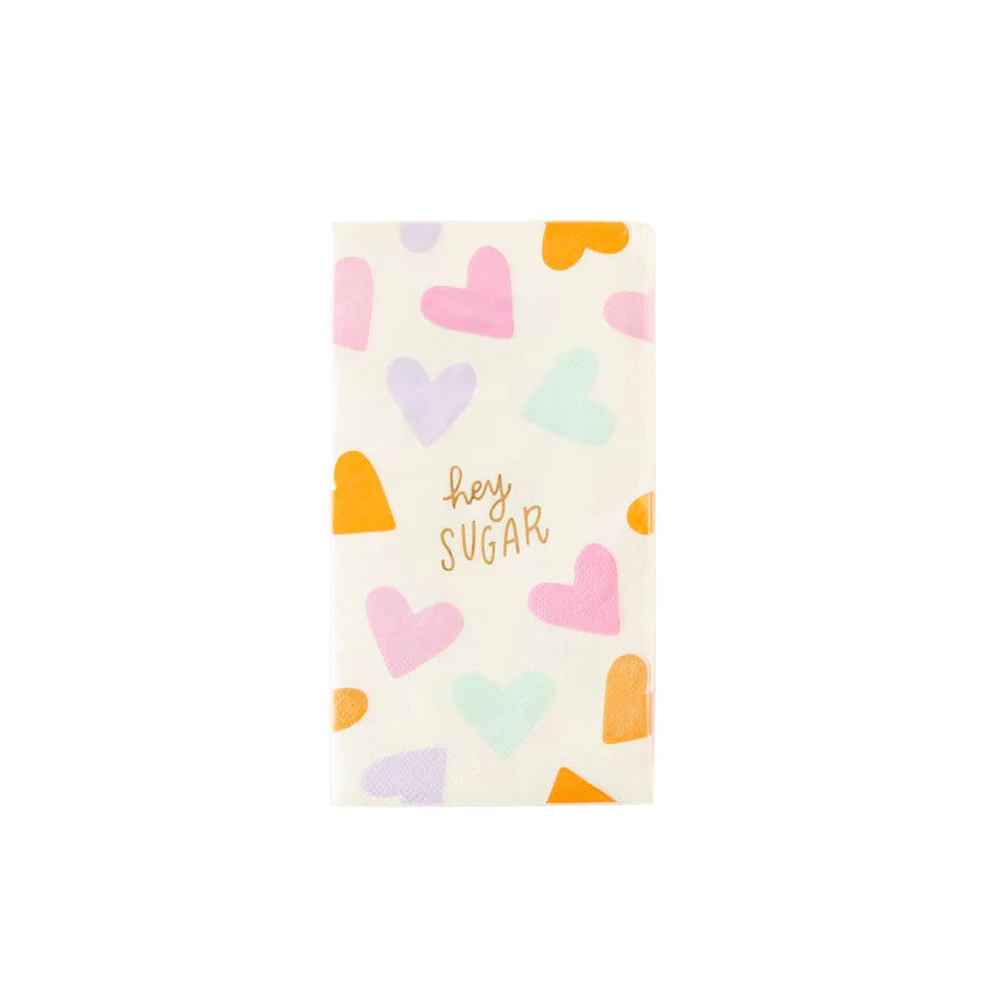 Pastel Valentines Day Party Napkins