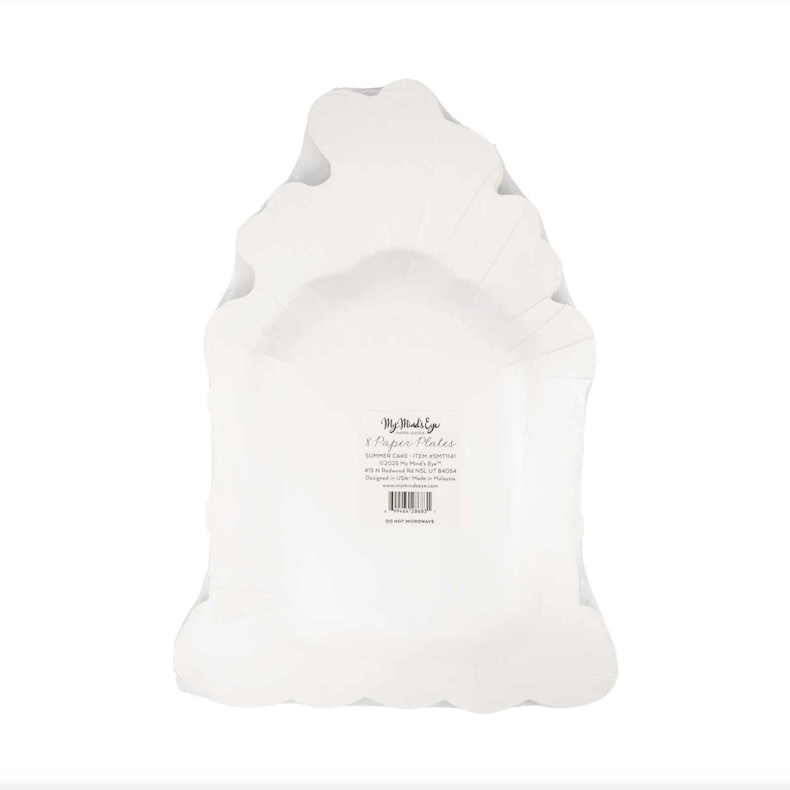 Patriotic Cake Shaped Plates 8ct - Stesha Party