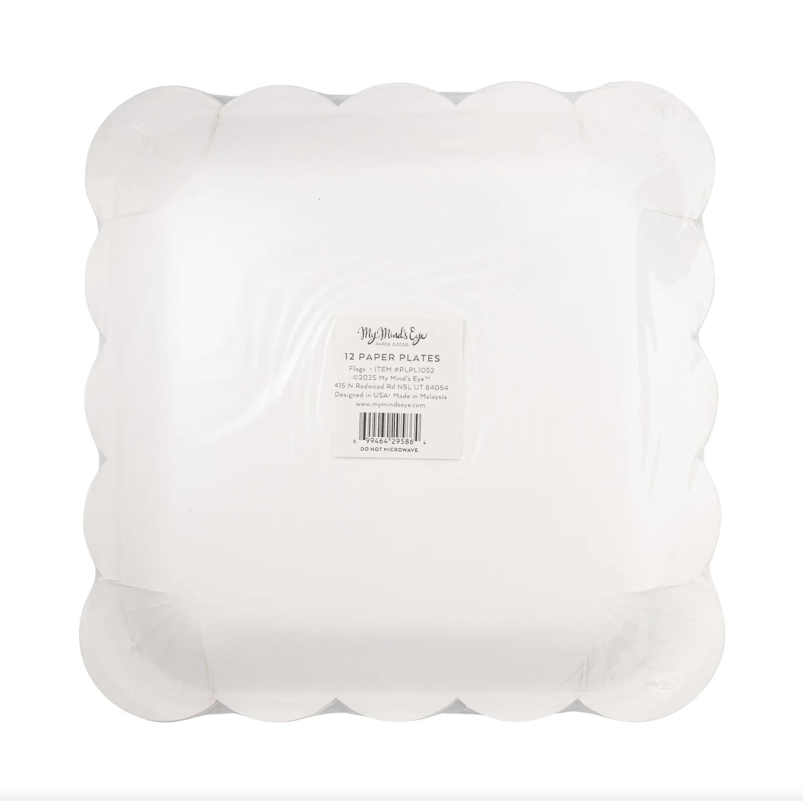 Patriotic Flags & Bows Plates 8ct - Stesha Party