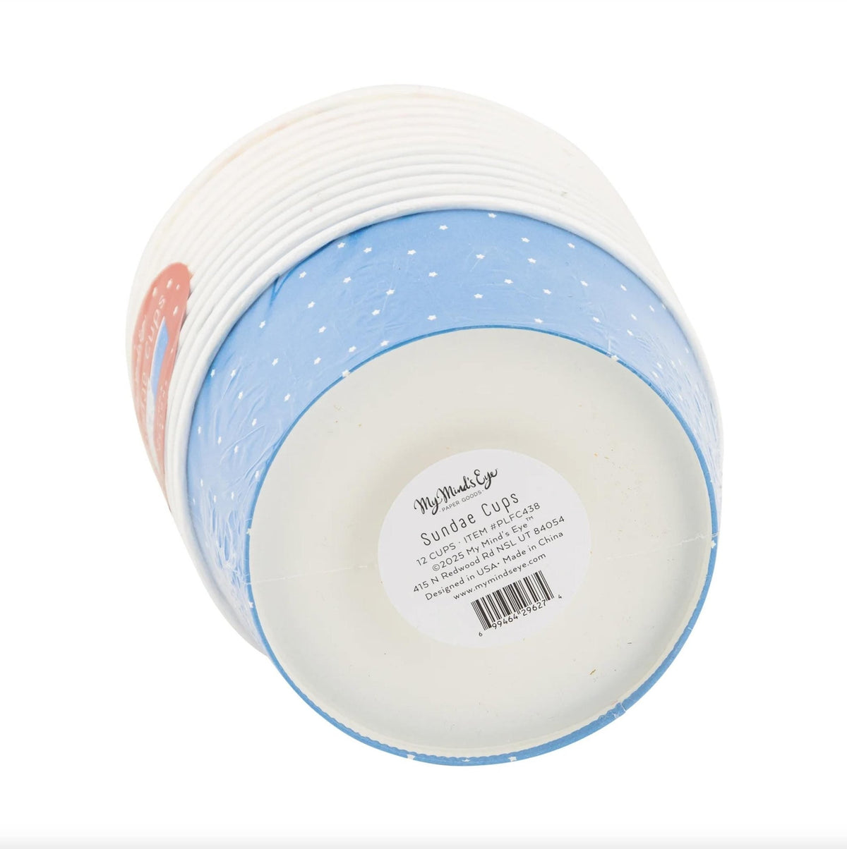 Patriotic Paper Sundae Cups 12ct - Stesha Party