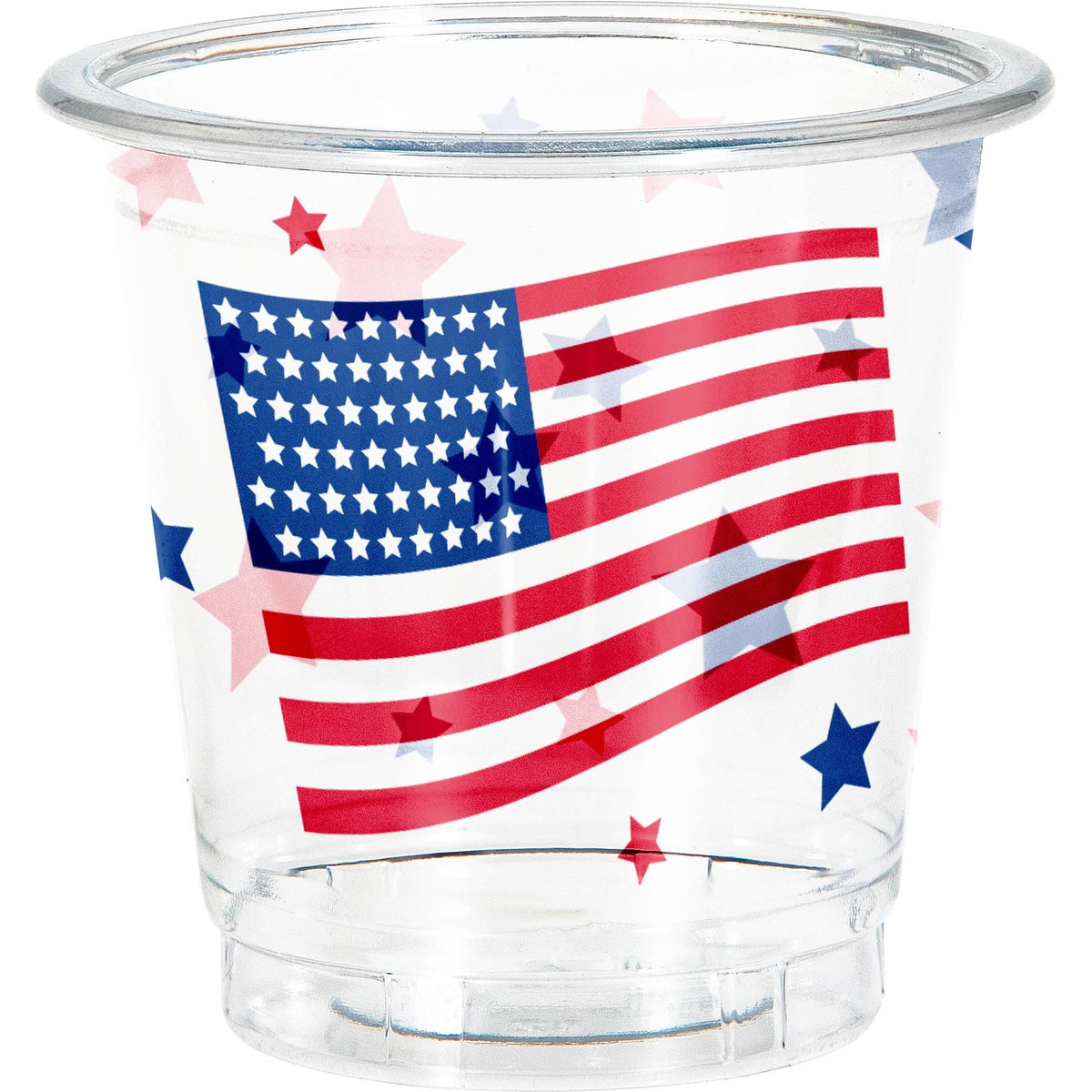 Patriotic Plastic Shot Glasses 8ct - Stesha Party