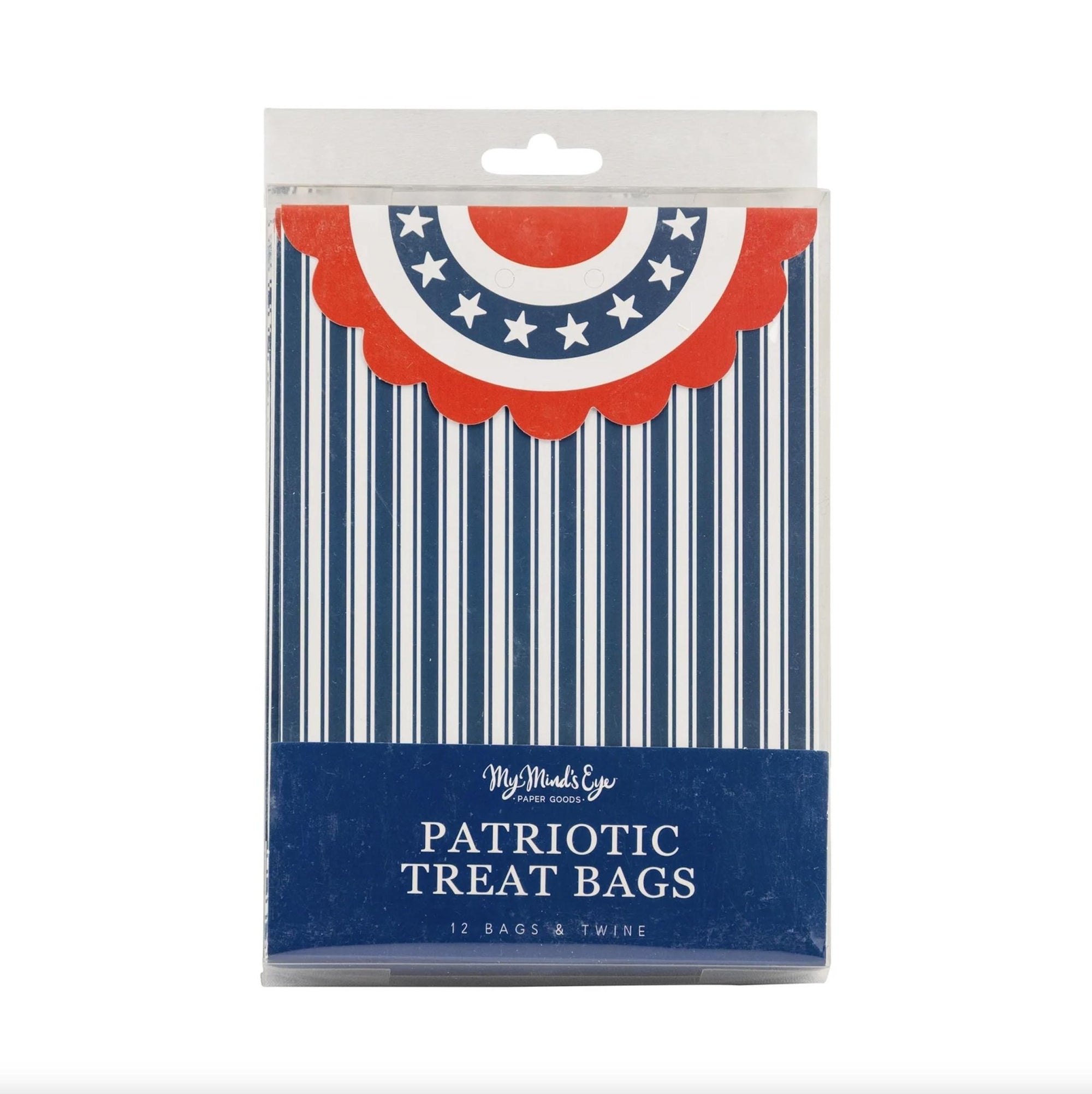 Patriotic Treat Bags 12ct - Stesha Party