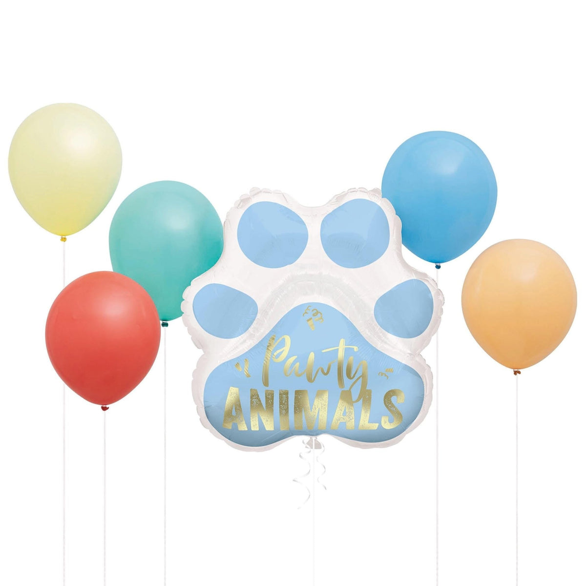 Pawty Animals Paw Print Balloon Bouquet - Stesha Party