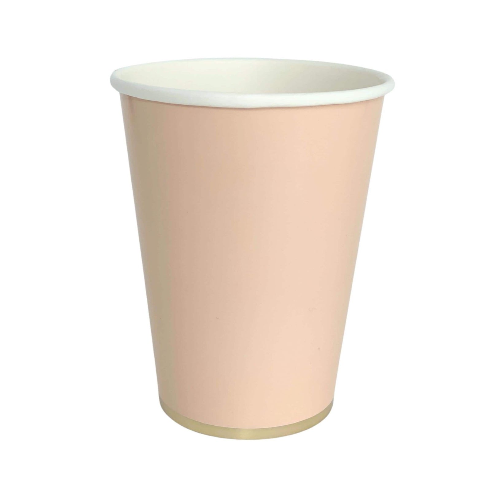 Peach & Gold Party Cups - Stesha Party