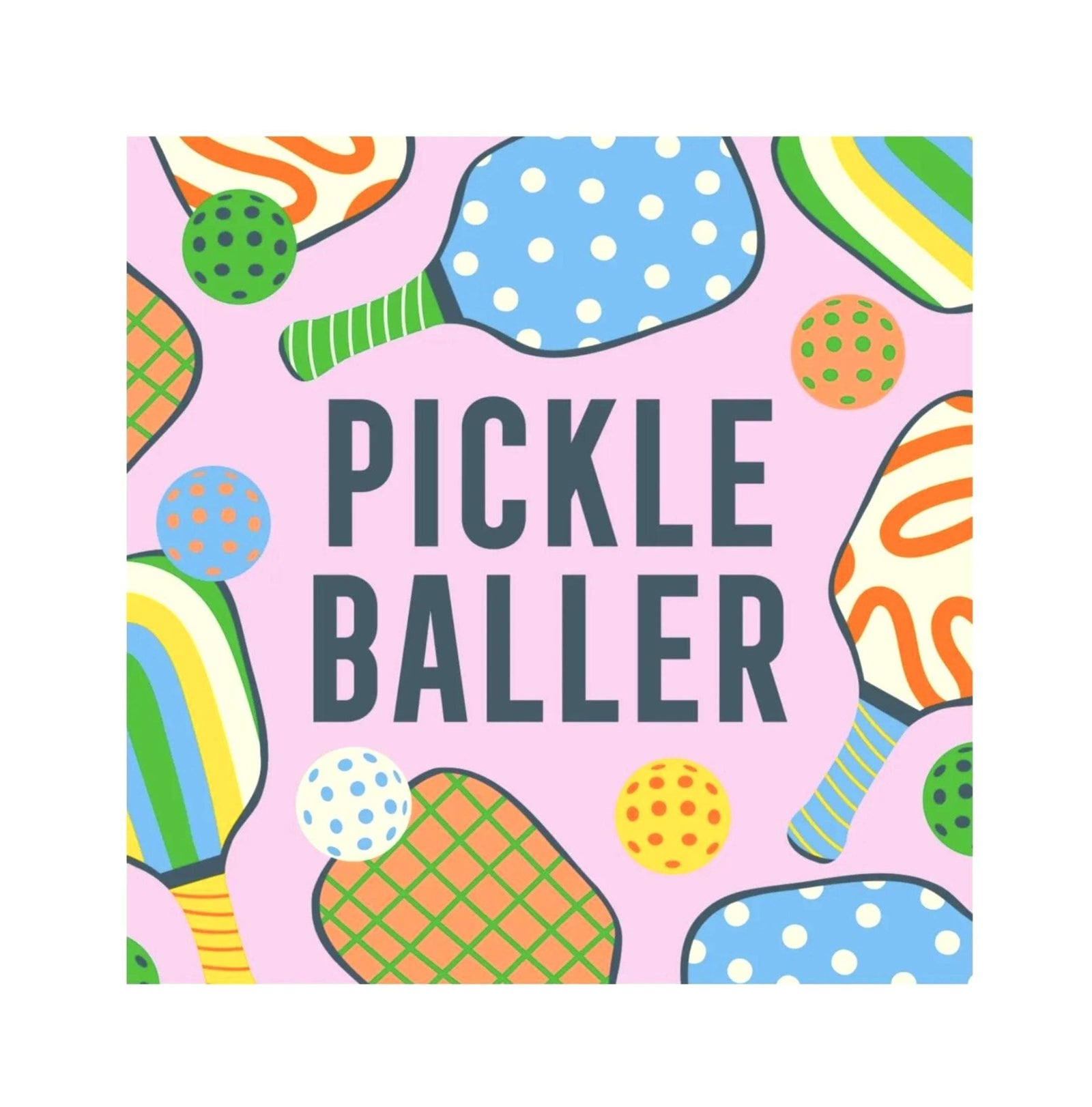 Pickle Baller Napkins - Stesha Party