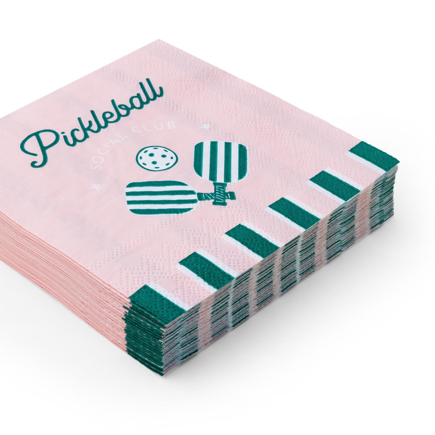 Pickleball Cocktail Napkins 20ct - Stesha Party