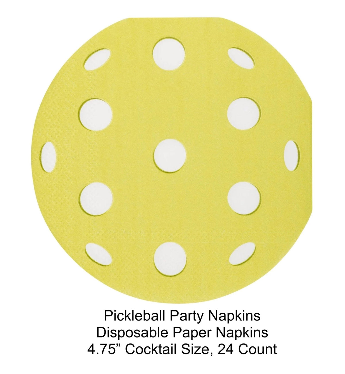 Pickleball Sport Napkins 24ct - Stesha Party