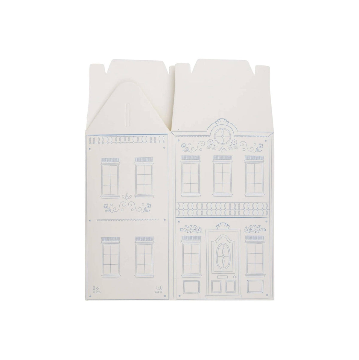 Pink & Blue House Favor Boxes 6ct - Stesha Party