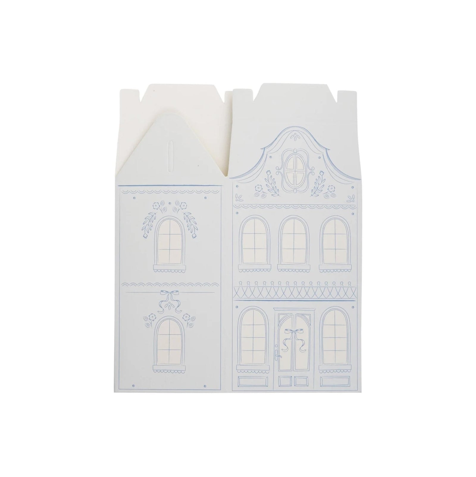 Pink & Blue House Favor Boxes 6ct - Stesha Party
