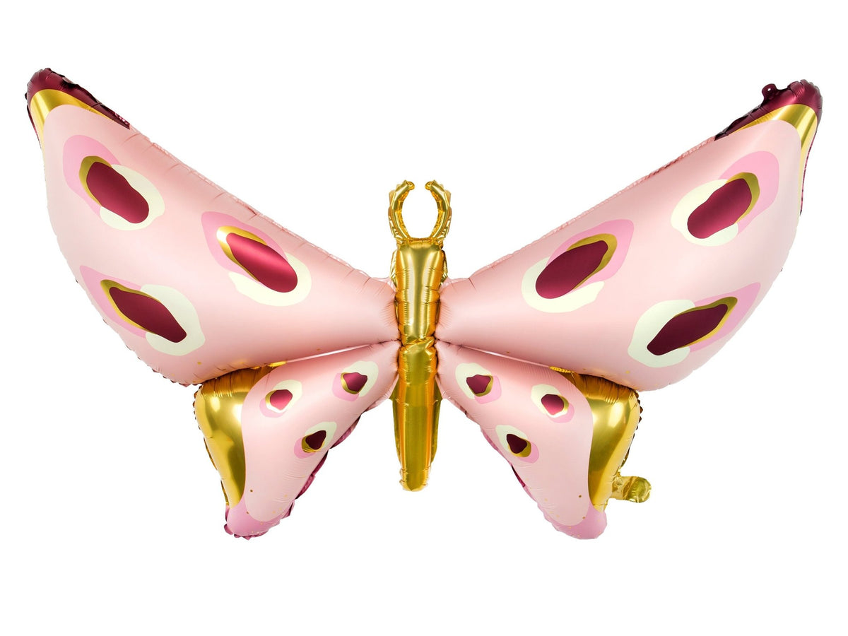 Pink Butterfly Balloon - Stesha Party