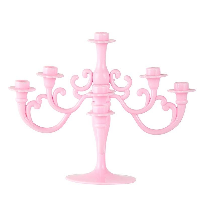 Pink Candelabra Cake Topper - Stesha Party