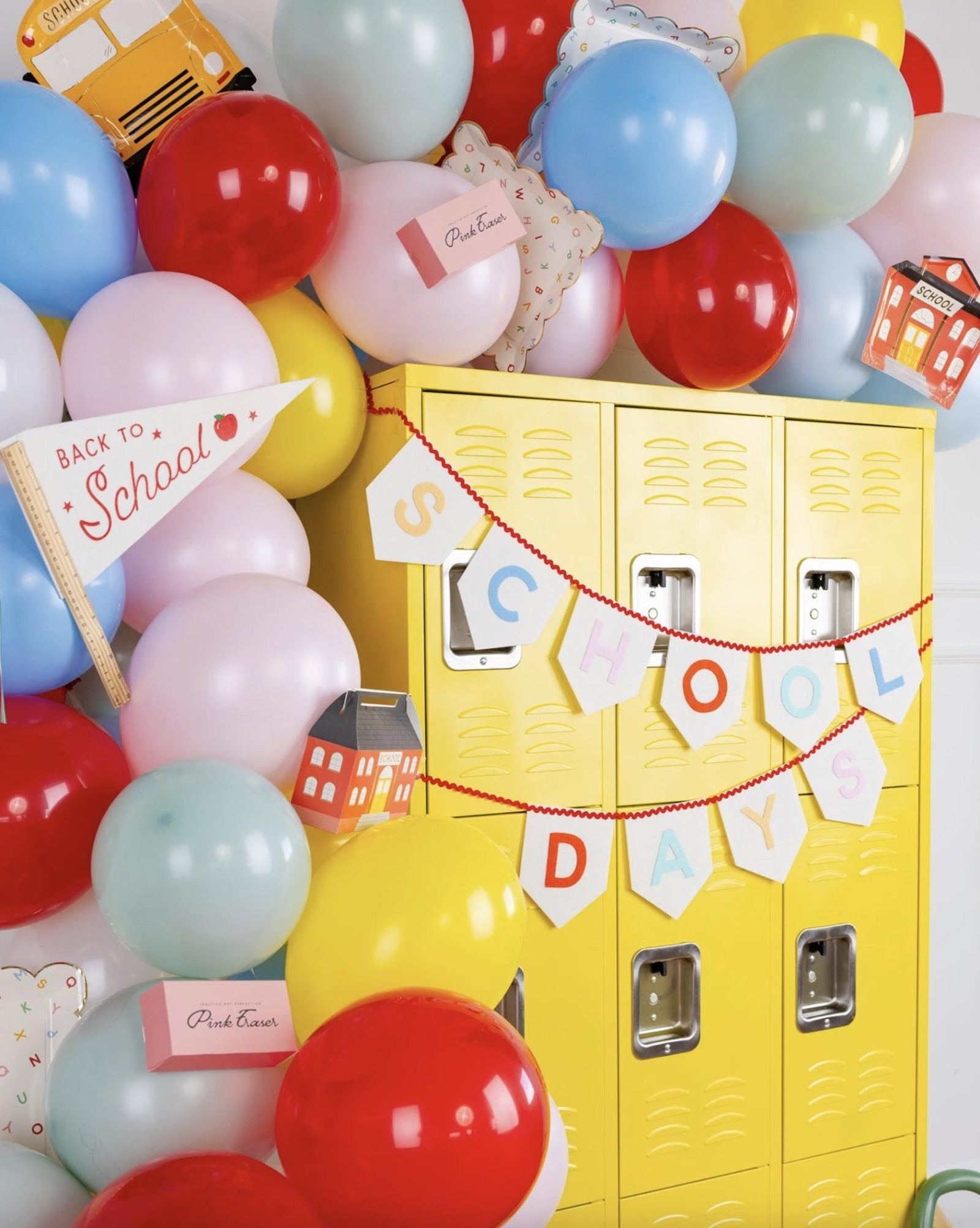 Pink Eraser Treat Boxes 8ct - Stesha Party