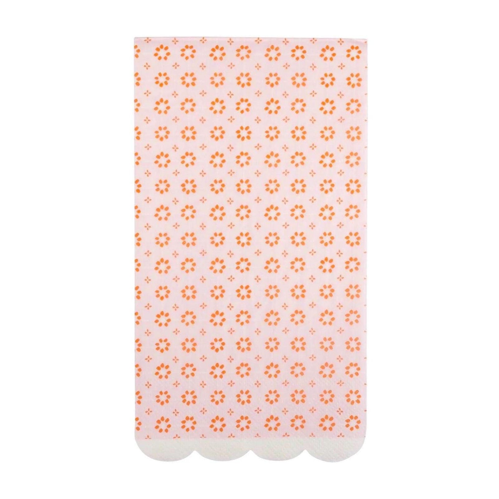 Pink Floral Guest Towel Napkins 24ct - Stesha Party