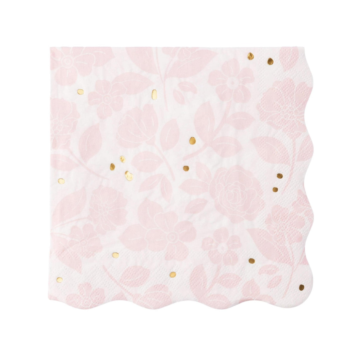 Pink Floral Party Napkins 20ct - Stesha Party