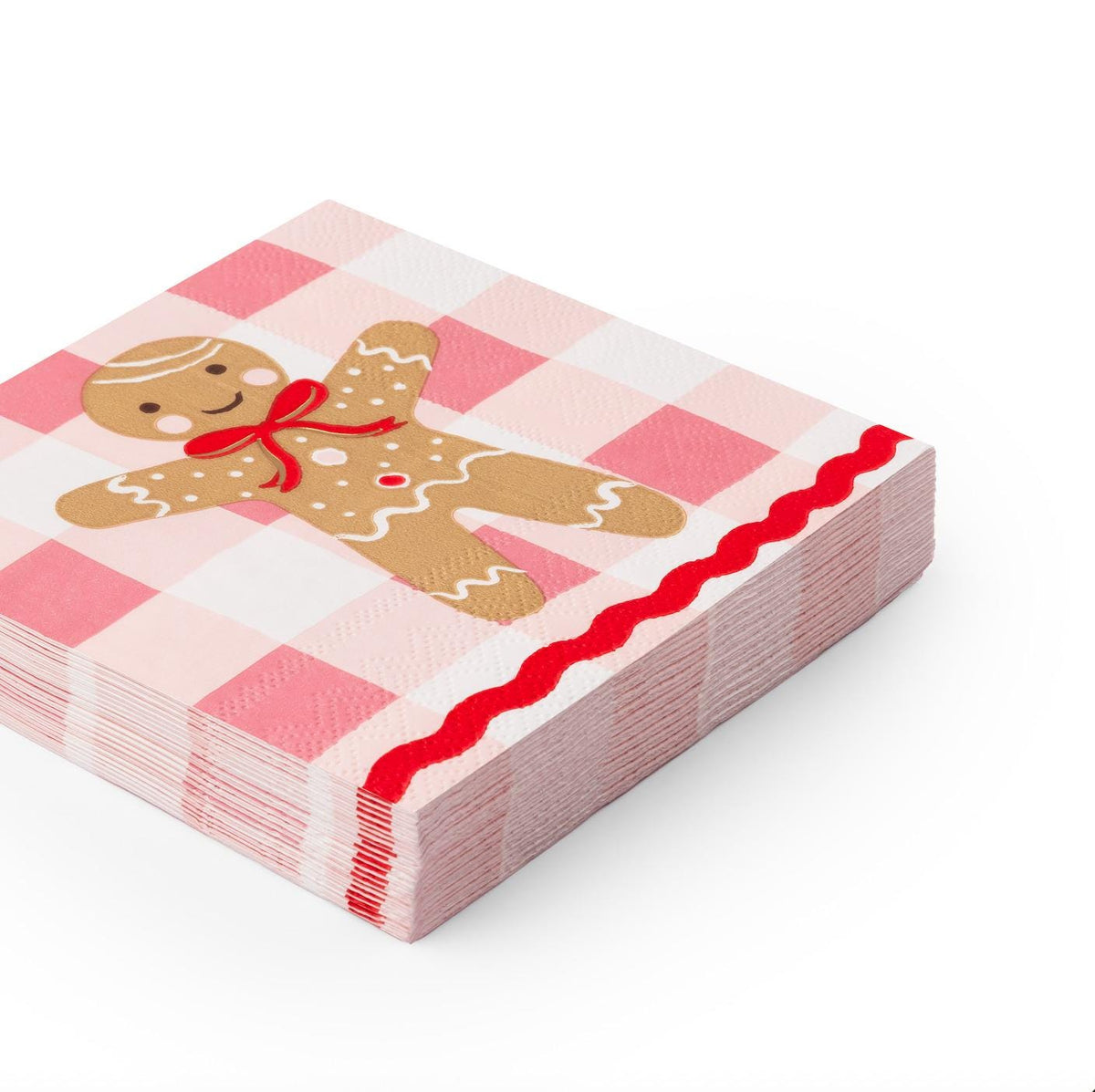 Pink Gingerbread Napkins 20ct - Stesha Party