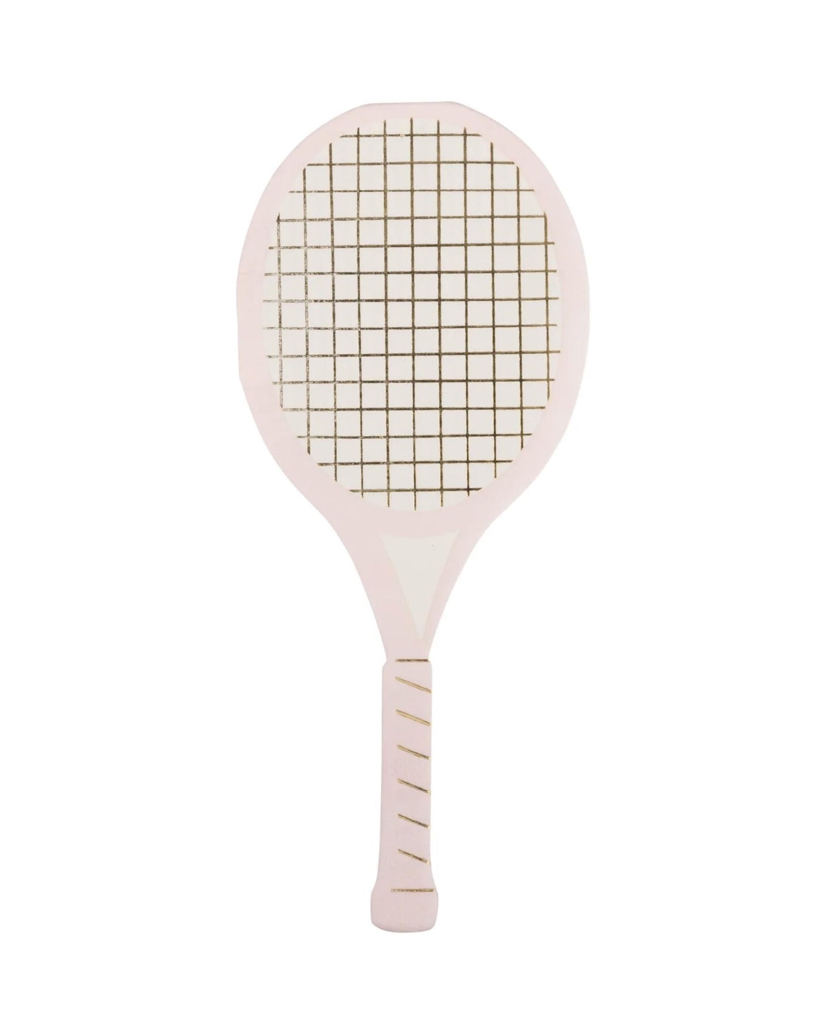 Pink & Green Tennis Racket Napkins - Stesha Party