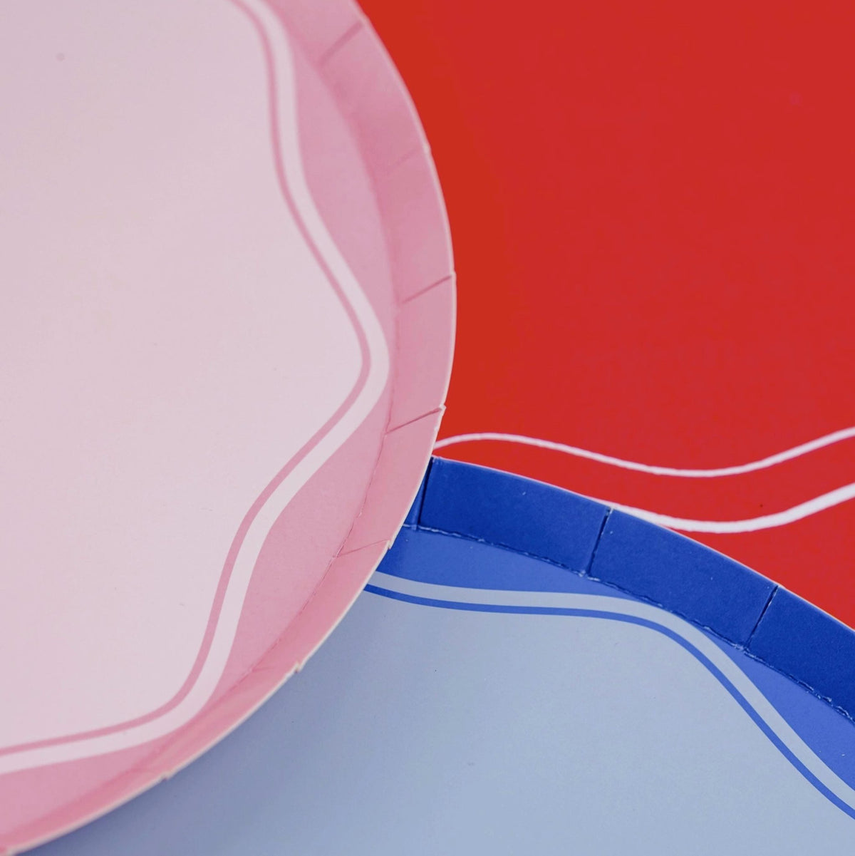 Pink Party Plates - Stesha Party