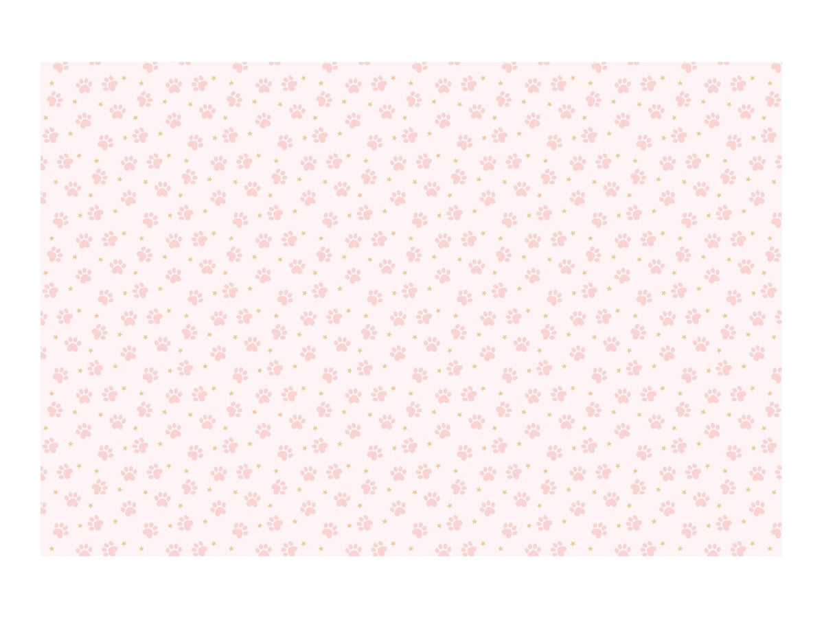 Pink Paws Tablecloth - Stesha Party