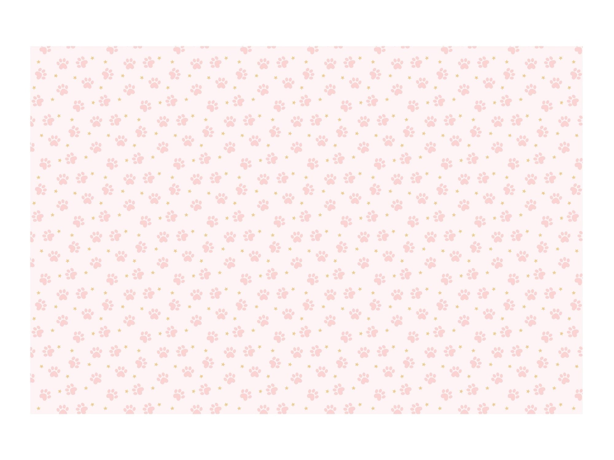 Pink Paws Tablecloth - Stesha Party