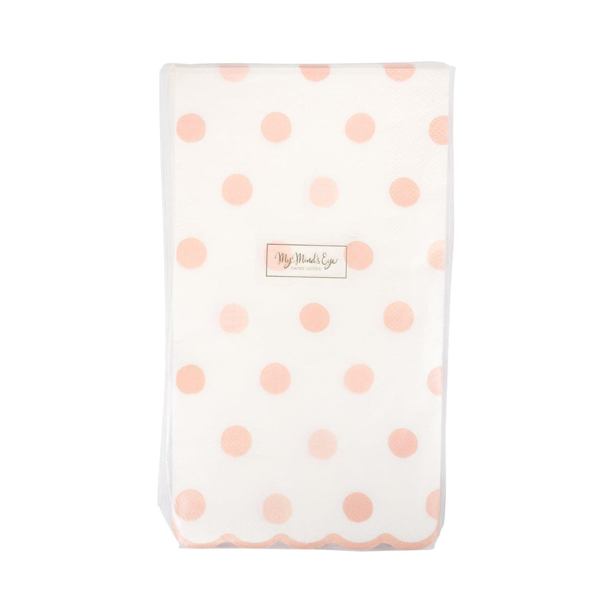 Pink Polka Dot Napkins 24ct - Stesha Party