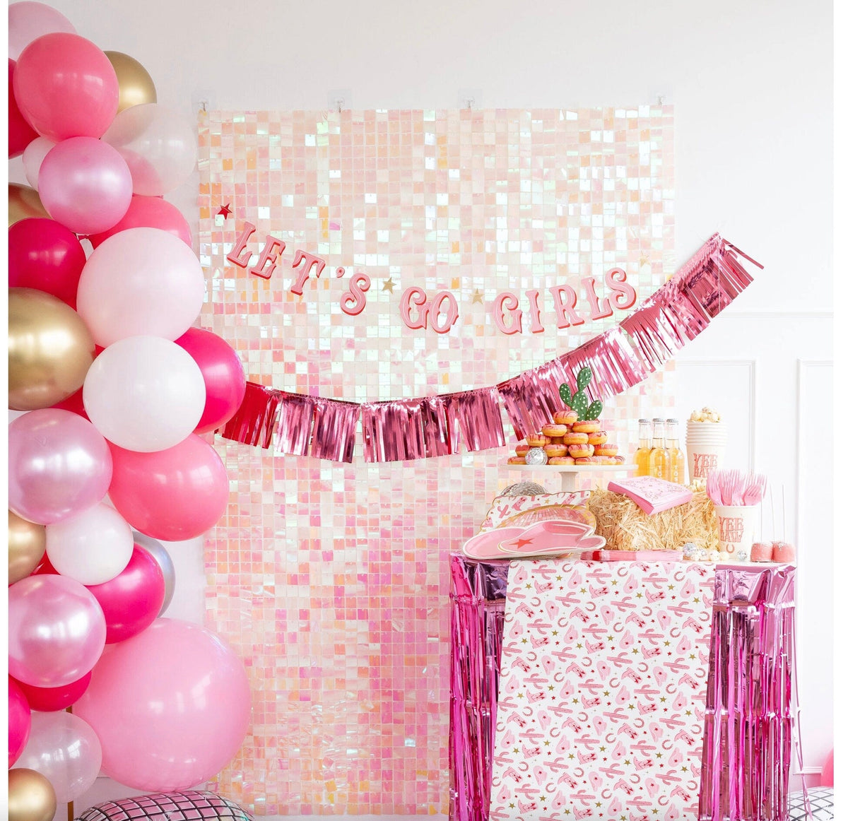 Pink Rodeo Table Runner - Stesha Party