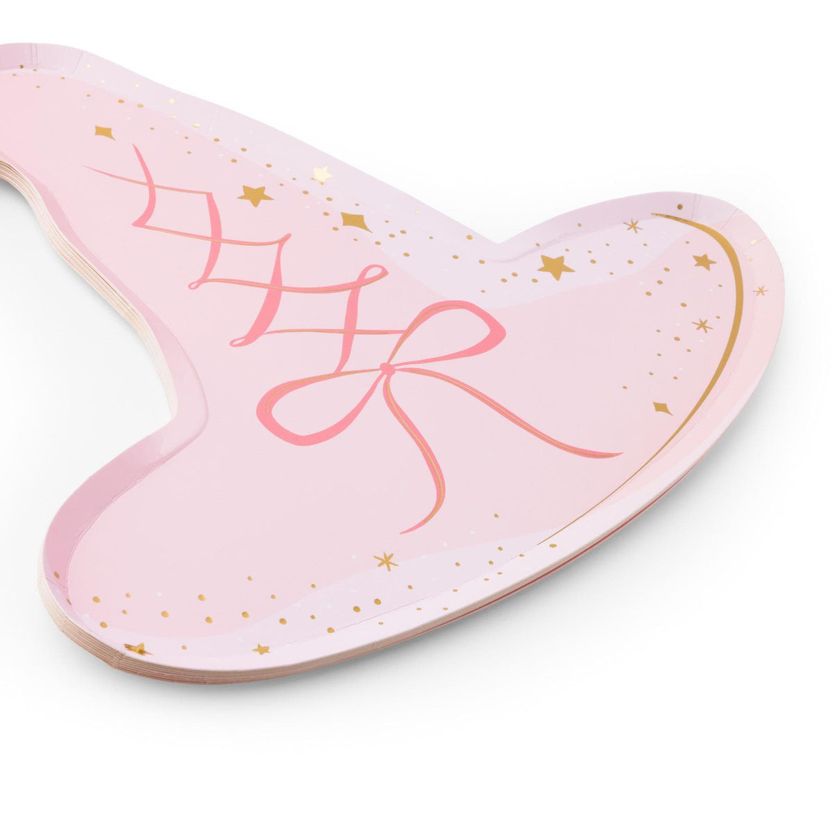 Pink Witch Hat Plates - Stesha Party