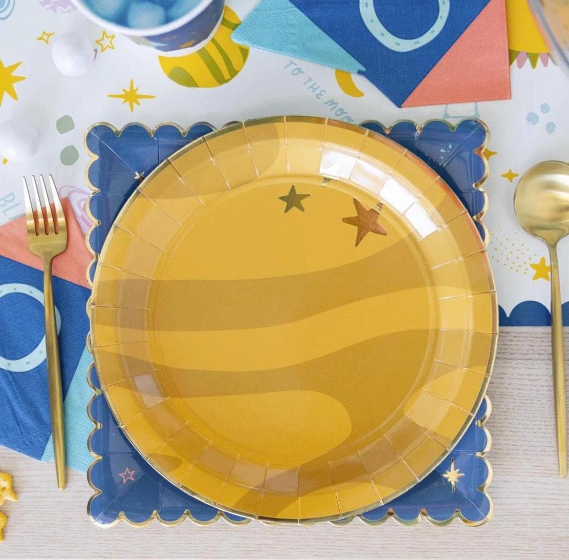 Planet Party Plates - Stesha Party
