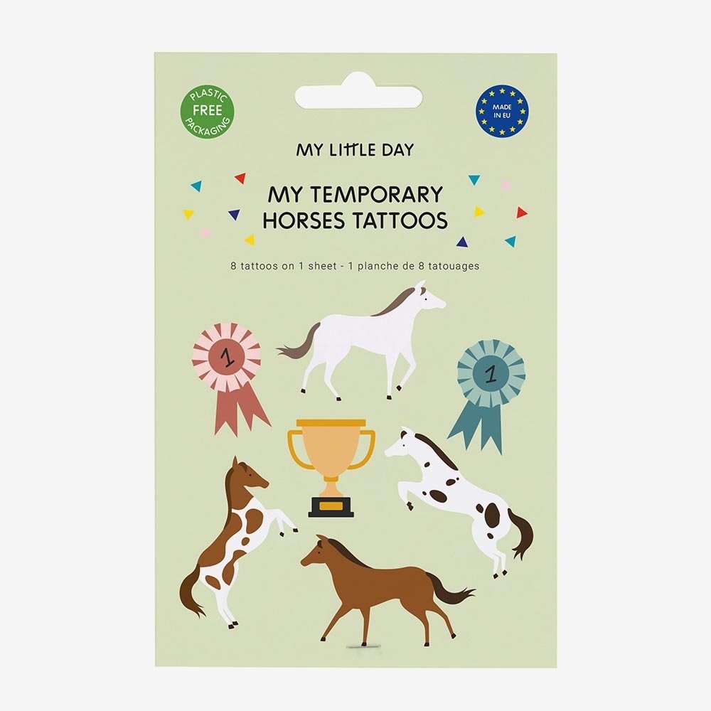 Pony Party Temporary Tattoos - Stesha Party