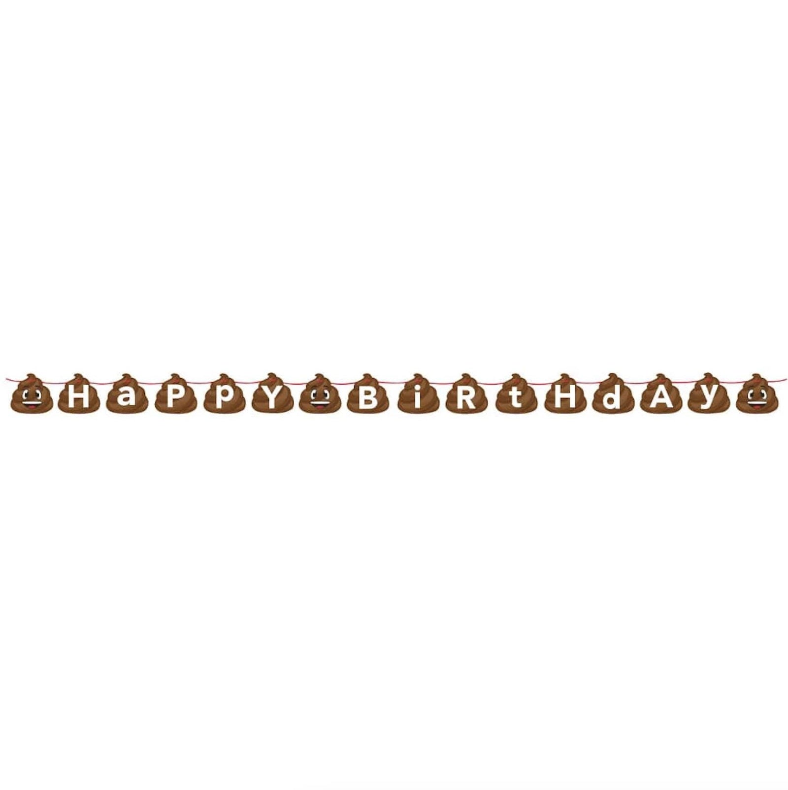 Poop Emoji Banner - Stesha Party