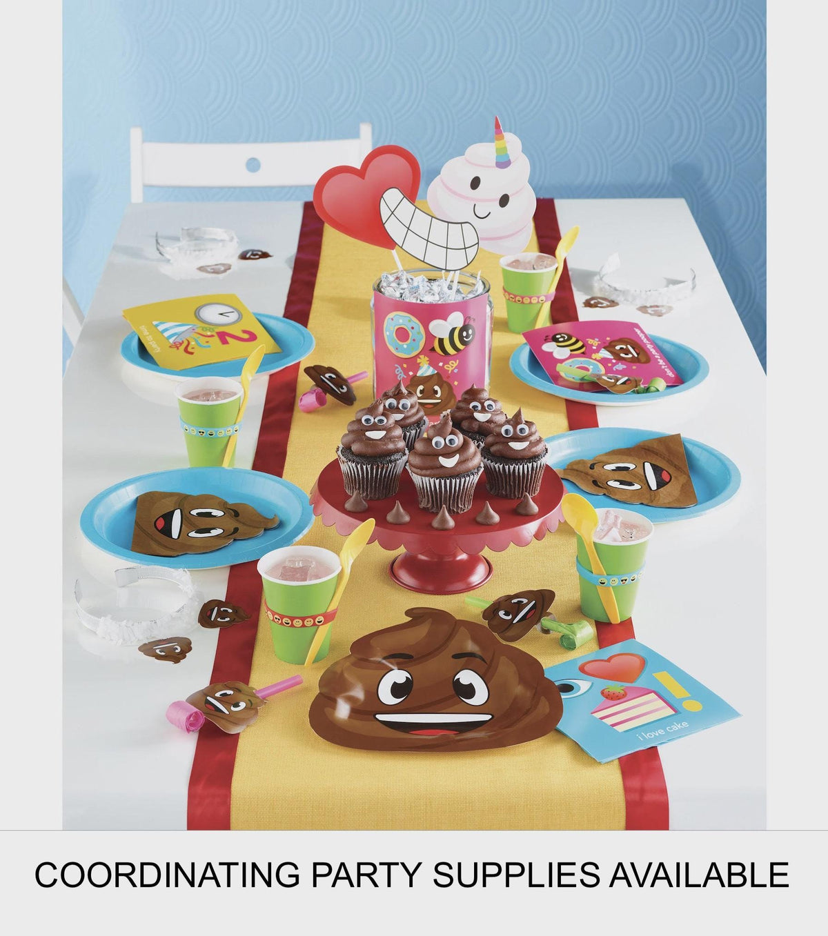 Poop Emoji Party Favor Bags 8ct - Stesha Party