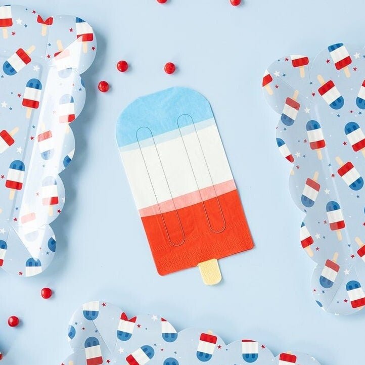 Popsicle Party Napkins - Stesha Party