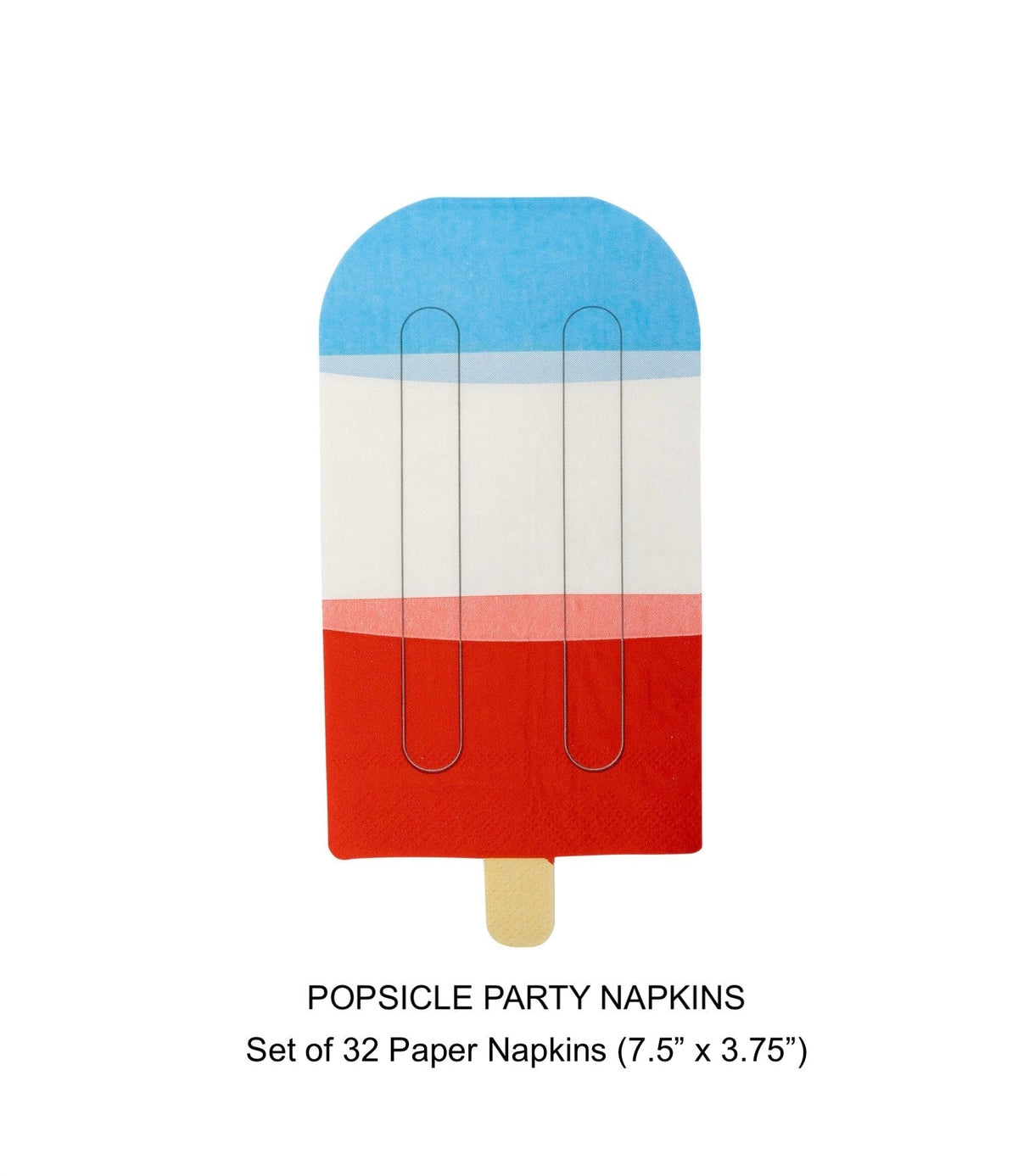 Popsicle Party Napkins - Stesha Party