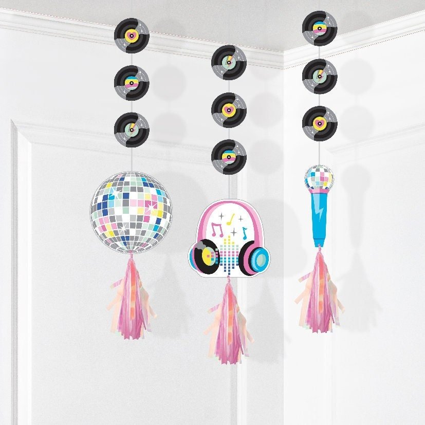 Popstar Hanging Cutouts - Stesha Party