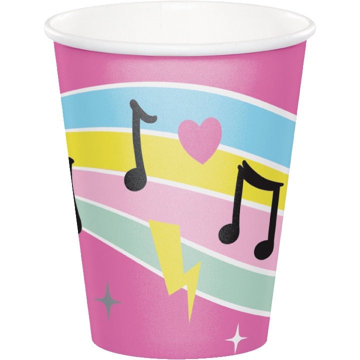 Popstar Party Cups - Stesha Party