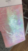 Pink iridescent party table cover