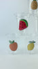 Fruit Theme Party Cups 24ct 12oz Clear Plastic Cups Summer Birthday Baby Shower Picnic Lemon Cherry Watermelon Peach Pineapple Banana Them