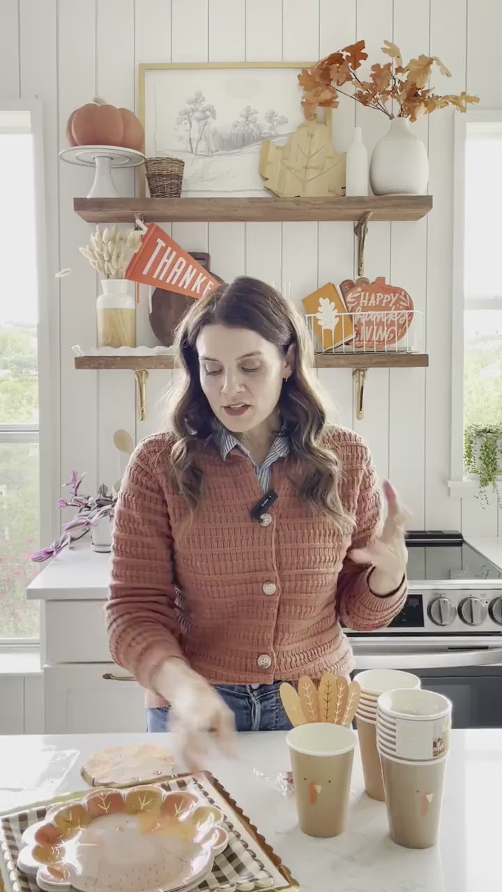 Turkey Napkins - Thanksgiving Party Supplies, Thanksgiving Napkins, Harvest Birthday Decorations, Thanksgiving Decorations, Fall Baby Shower