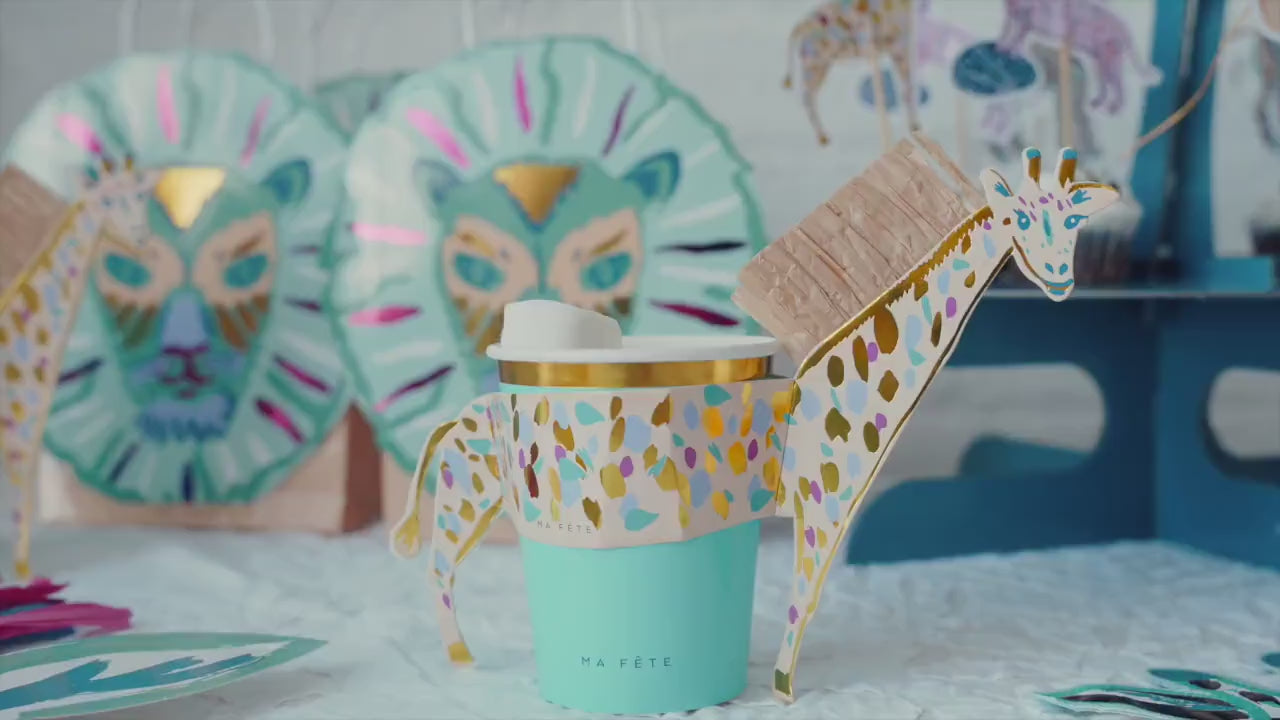 Giraffe Party Cups