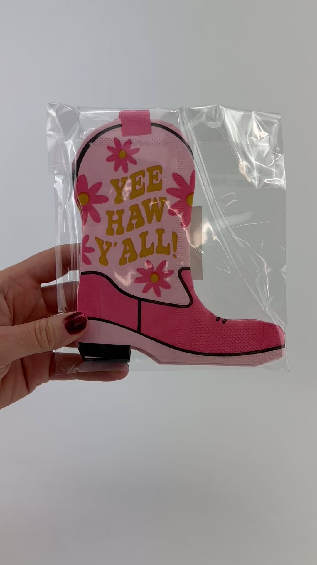 Cowgirl Boot Napkins