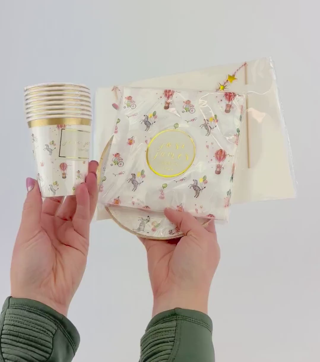 Carnival Cake Banner