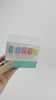 Pastel Rainbow Happy Birthday Candles - Rainbow Party Decorations, Cake Topper, Ice Cream Party Supplies, Unicorn Birthday Cake Decorations